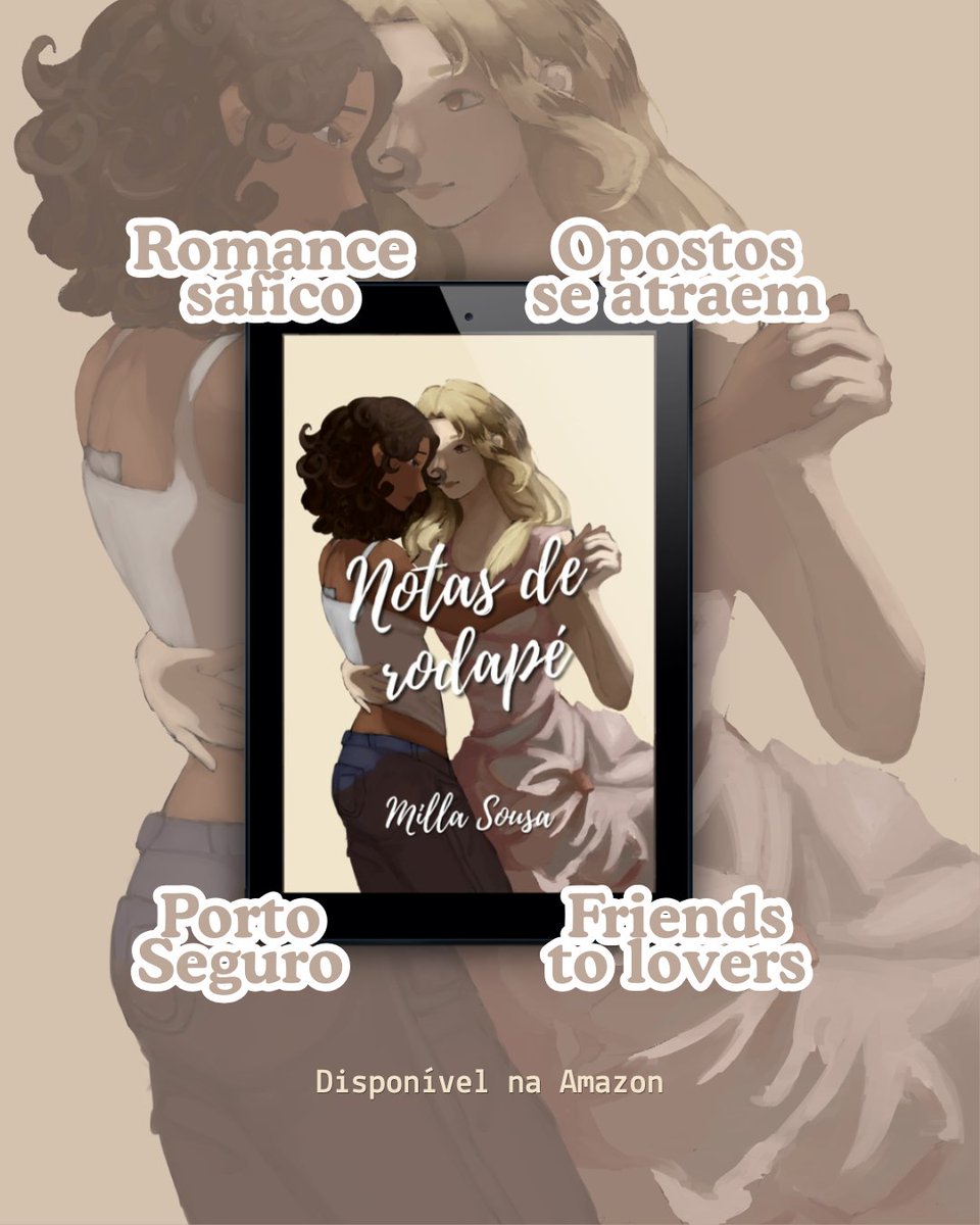 millasousaf's tweet photo. ✨ O QUE VOCÊ VAI ENCONTRAR NO MEU LANÇAMENTO
🎹 Pianista recém-chegada no Rio x Bartender da Lapa
🍹 Opostos se atraem
🛡️ Casal de mulheres &amp; Porto seguro
📖 Livro único + Friends to Lovers
👉 Leia agora no Kindle Unlimited

https://t.co/2vFHBL7YRR https://t.co/SXbWEBeCC0