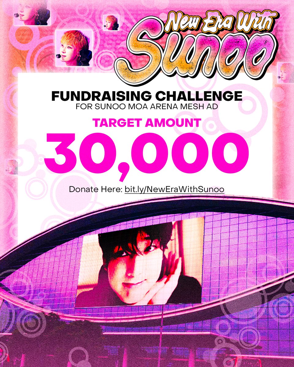 kimsunoodaily's tweet photo. With the ENDLESS FUNMEET just around the corner, we’re currently working on securing a slot for SUNOO’s MESH Ad! 

With that, we’re opening another FUNDRAISING PROJECT so we can be ready to secure the slot if given the opportunity. 

Seeing SUNOO’s face on a huge screen outside MOA ARENA would be something we’d love to make happen for him. 🥹 If you’re able to help, ANY AMOUNT would mean so much to us and bring us one step closer to making it possible.

HELP US REACH OUR GOAL:
🔗: https://t.co/KVXsIfyfy5
 TRANSPARENCY REPORT:
🔗: https://t.co/mpJ8CGebeu

*Please note that the target amount already includes extra funds for token packages.

We’re hoping we can make this happen for SUNOO! Thank you so much for continuing to support our projects for him! 🥹🩷

#NewEraWithSunoo #DunkinPH_ENDLESS #ENDLESSFunMeet @ENHYPEN_members @ENHYPEN #ENHYPEN #엔하이픈 #ENHYPEN_SUNOO #엔하이픈_선우 #SUNOO #선우 #ソヌ