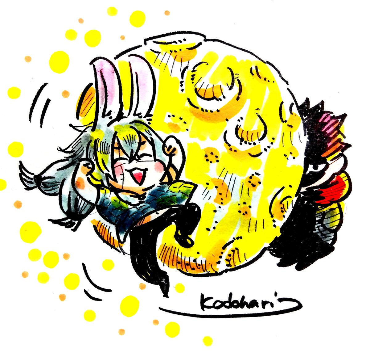kodo_hari's tweet photo. 秋の満月。
🐰＆🐯 https://t.co/9tSlkRqAFP