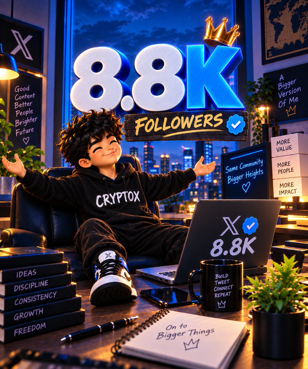CryptoXHQ's tweet photo. Need 8.8k active verified followers❕

Just Say “Hello” below 👇 

We'll grab you immediately 🔔🚶 https://t.co/two72pB0Fn