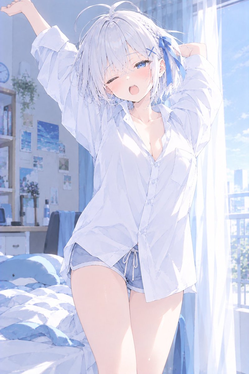 shiranamiAIcr's tweet photo. 彼シャツ💕
#AIart️️️️️️️️️️️️️️️️️️️️️️️️️️️️️️️️️️️️️️️️️️️️️️️️️️️ #AIイラスト #白波渚紗 https://t.co/oSq3SScp1w
