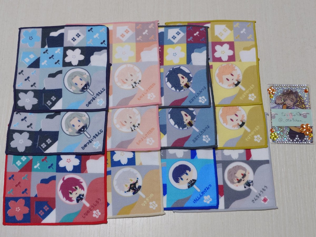 __ota9chan__'s tweet photo. 【譲渡】刀剣乱舞 御伴散歩 ぽちくじ

【譲】画像のもの

【求】定価(+送料)

ツリーに続きます。
LG/A/B賞は下位賞3点以上、C/D/E賞は2点以上まとめてお引き取りください。

都内手渡しor郵送(下位賞のみ)
検索からでもお気軽にお声がけください

↓続 https://t.co/uqqMofL5yP