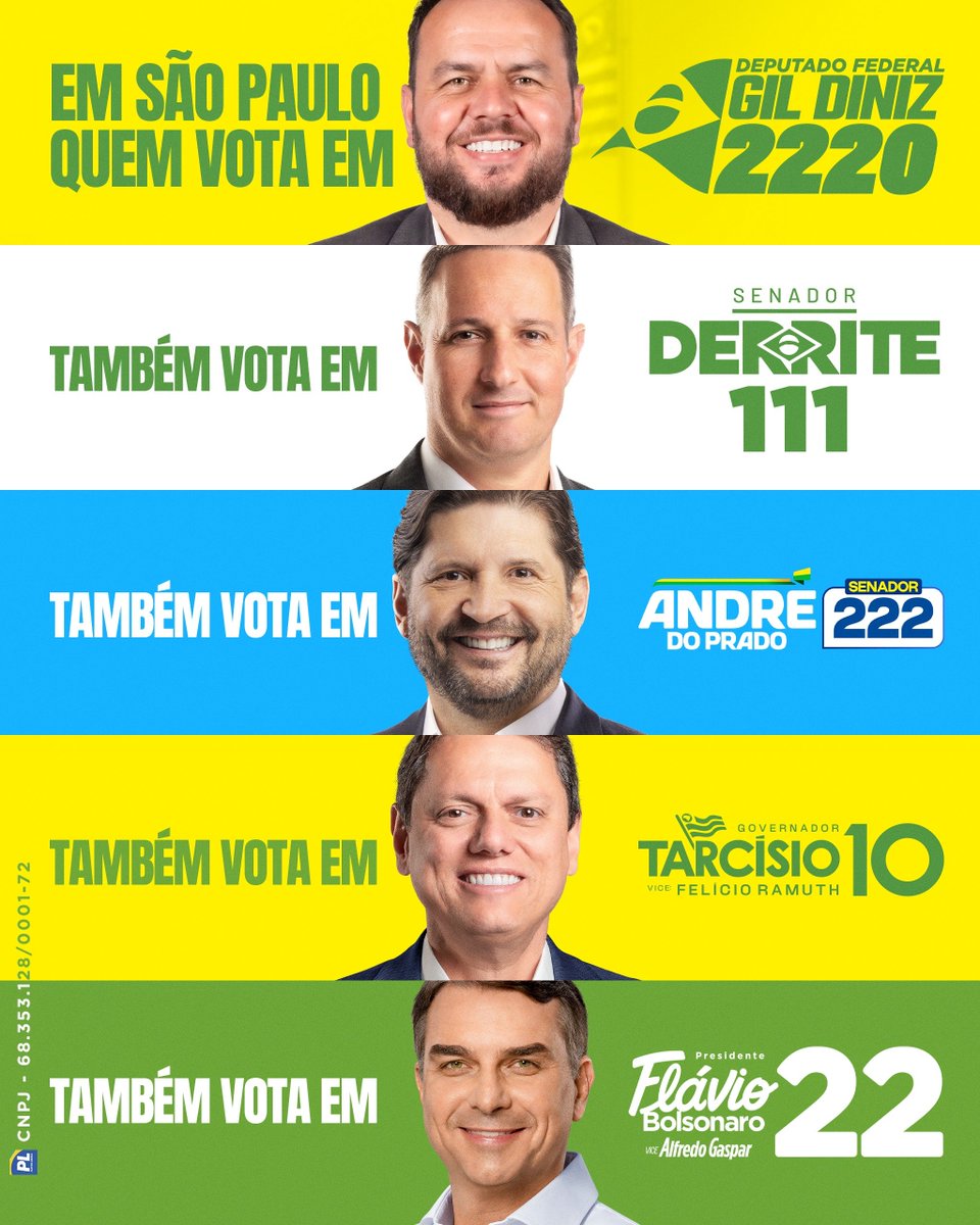 carteiroreaca's tweet photo. Já printa e envia para amigos e familiares. O time bolsonarista está formado em São Paulo para resgatar o Brasil 🇧🇷🇧🇷🇧🇷 https://t.co/Lak9ii2xrC