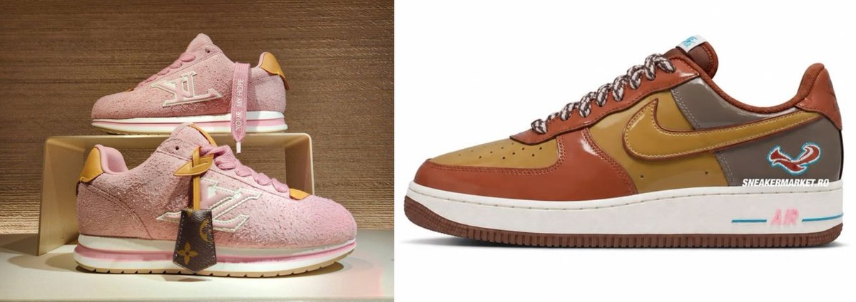 mangie7777777's tweet photo. LV                                               Nike
Buttersoft                           Air force 1 https://t.co/4aRuLQmfxy