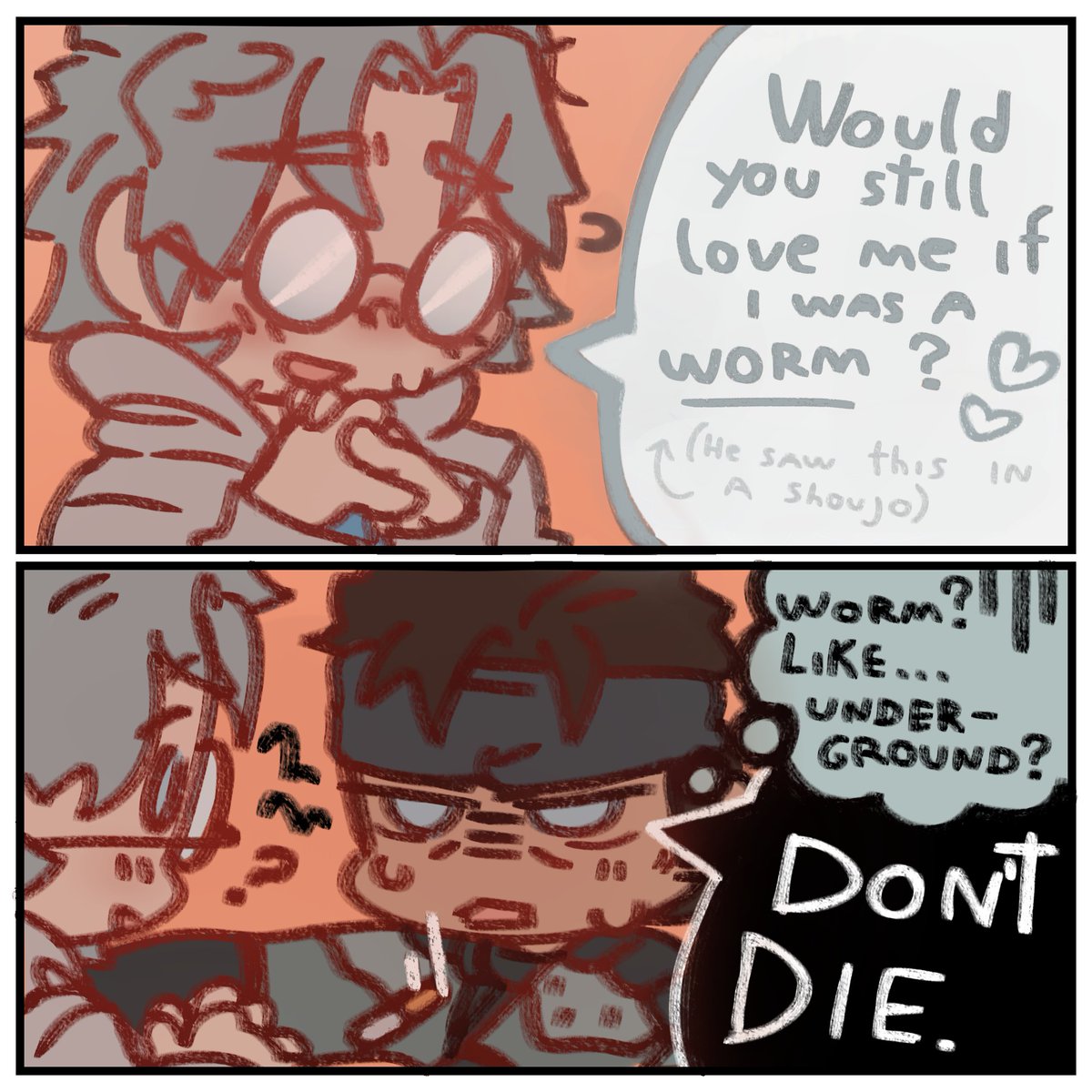 PrettyCureDucky's tweet photo. Otasune but Snake is just a little stupid, forgive him https://t.co/F1ltZa9mrt