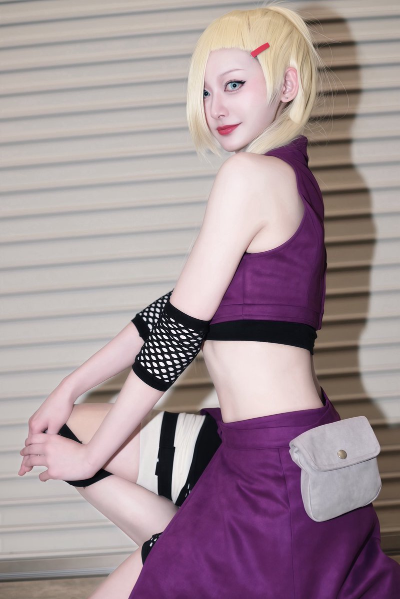 yunel_sui's tweet photo. cos 山中いの／NARUTO

#アコスタ池袋 #池アコ #山中いのコスプレ https://t.co/5MvhVclByk