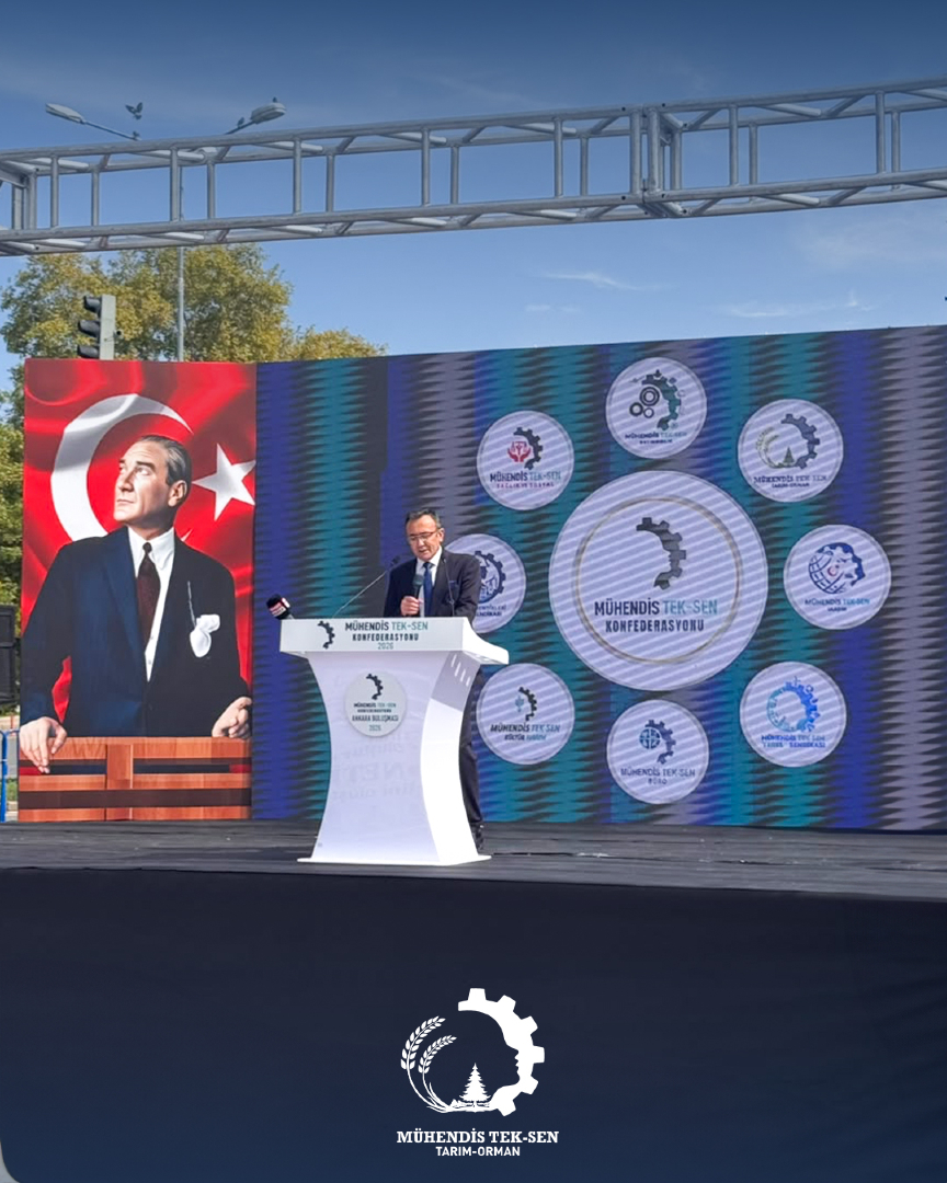 MuhTekTrmOrmn's tweet photo. "Teknik Hizmetler Sınıfı Ülkenin Mimarıdır, Yok Sayamazsınız" diyerek emeğimizin karşılığını almak ve meslek onurumuzu korumak için bugün omuz omuza meydanlardaydık.Tarım ve orman sektörlerinde gece gündüz üreten mühendis ve teknik personel olarak, sahadaki alın terimizin masa başında görmezden gelinmesini kesinlikle kabul etmiyoruz.

Adil ücret, liyakat ve mesleki saygınlık taleplerimizi tek yürek halinde alanlardan bir kez daha duyurduk. Sistemsel sorunların çözümü ve güvenceli bir gelecek için Mühendislik Meslek Kanunu en net kırmızı çizgimizdir.

Emeğine sahip çıkarak alanları dolduran, hakkını arayan ve sesimize ses katan tüm meslektaşlarımıza yürekten teşekkür ederiz. Hak verilmez, birlikte omuz omuza mücadele edilerek alınır!

#MühendisTekSenTarımOrman #MühendislikMeslekKanunu #AdilÜcret #Liyakat #MeslekiDayanışma #BirlikteGüçlüyüz