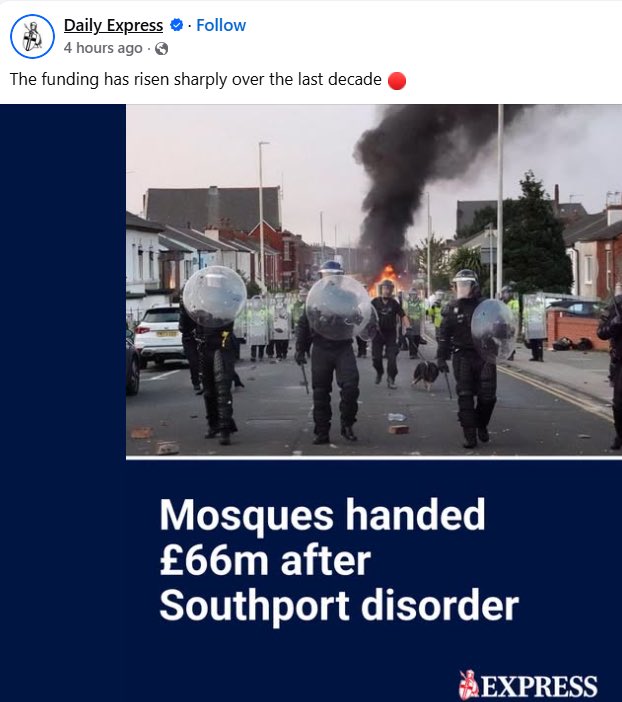 JamesFletcav's tweet photo. Debates surrounding state funding for religious institutions have intensified following reports on Home Office protective security grants.#UKPolitics #FaithCommunities #HomeOffice #ChurchOfEngland #PublicPolicy https://t.co/lk5gTnFzwk