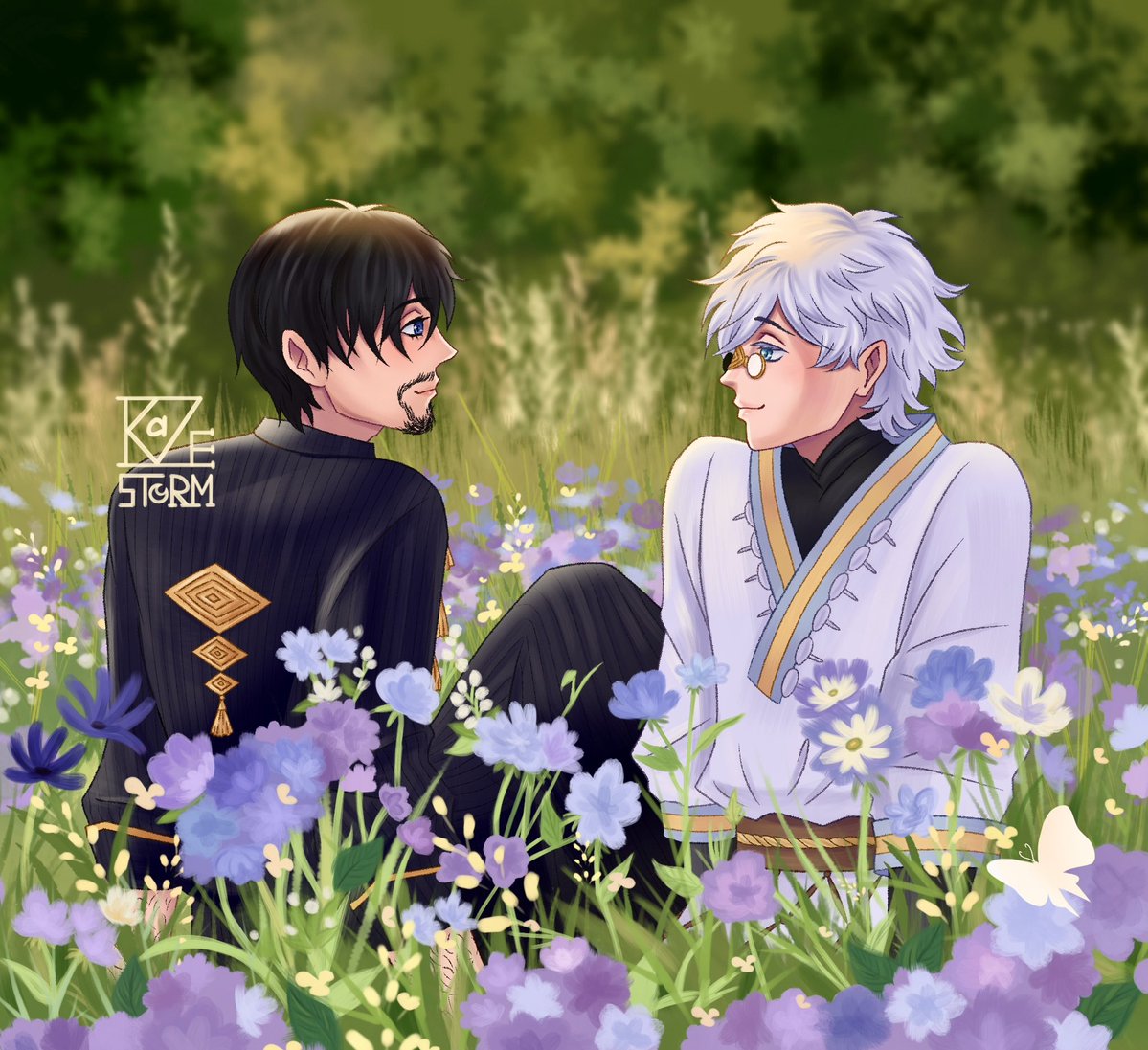 kaze_storm's tweet photo. 'and so the silverwood fell in love with the star' 🍃🌟
#Δ帽子 #witchhatatelier #orufrey #wha https://t.co/SEporyItwH