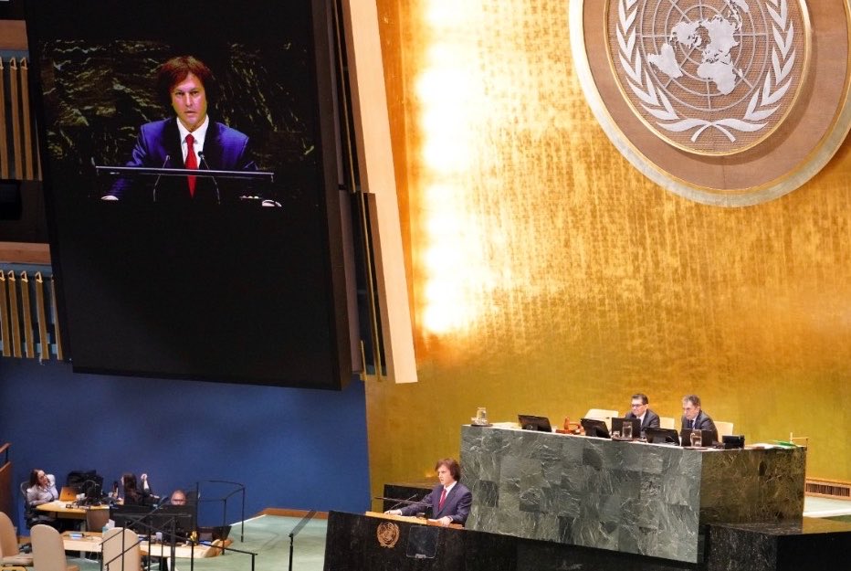 MakaB__'s tweet photo. 🇺🇳🇬🇪 A busy &amp; productive week in NY during the UNGA High-Level Week. From bilateral meetings with partners to discussions on peace, security, economic development and 🇬🇪’s international priorities, it was an important opportunity to strengthen partnerships and advance dialogue. https://t.co/Mi8YCUFAeG