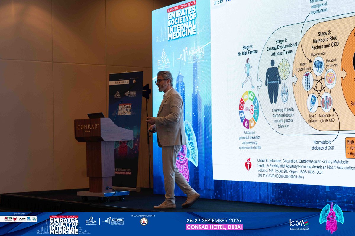 ESIM_Society's tweet photo. Med Exchange III

From theory to practice, transforming metabolic health with Mounjaro and Foundayo.

Thank you, Dr. Hecham Harb, for a forward-looking session. 💊

#ESIM2026 #MetabolicHealth #MedExchange #InternalMedicine https://t.co/IQ9hx7NvxI
