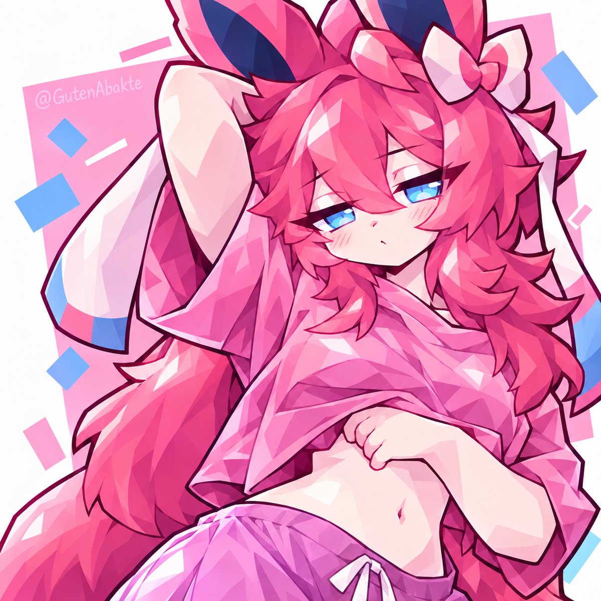GutenAbakte's tweet photo. Sylveon 
#Pokémon https://t.co/5gJ5ImO3vU