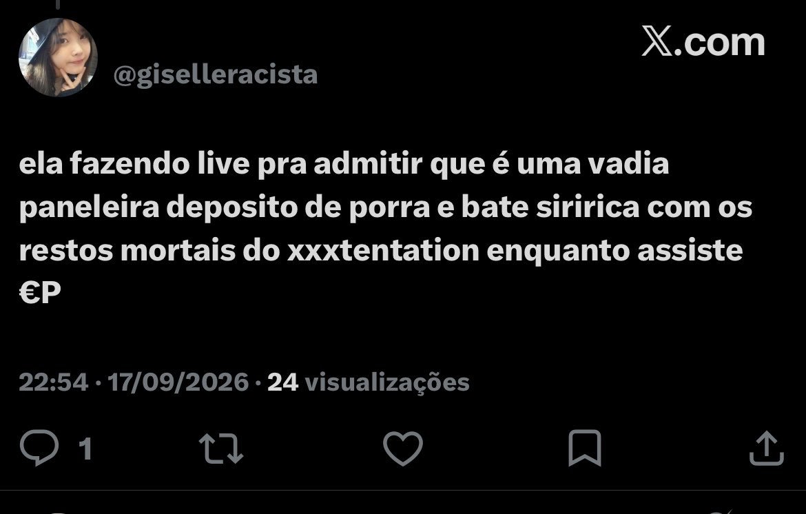lccoxzz's tweet photo. @rosefarofayoki @Belyxy5 @henridrtwrk legal chamar ela de paneleira pra "satirizar" até chegar nesse rumo, né, viado retardado? Kkkkkkkkk https://t.co/5fON3urlP7
