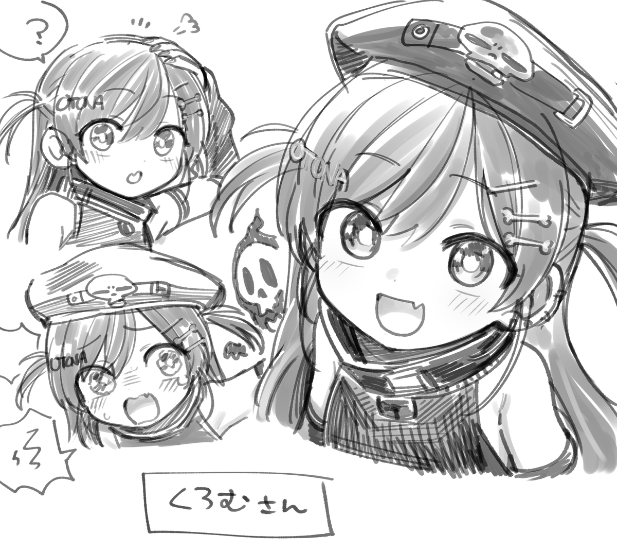 shiromanta_rec's tweet photo. 配信見てくれてありがとう
これはコメントのリクエストで描かせていただいたくろむさん https://t.co/QWqIi5fV5Z