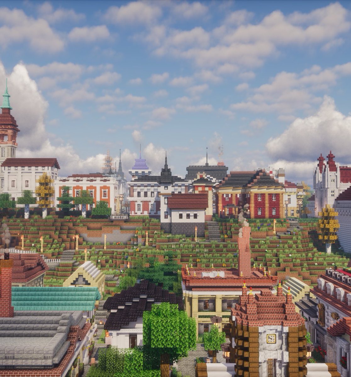 FearedBuck's tweet photo. Mike Tomlin announces that his Minecraft city, which he spent 12 years building, will officially be revealed on Wednesday, September 30. https://t.co/zlnZdLc23h