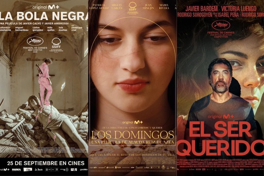 iamariholland's tweet photo. ahora que ya he visto las tres películas puedo afirmar que es una de las mayores triadas de los últimos años y eso demuestra la gran salud de la que goza el cine español 👏🏻 https://t.co/rZaN8fzB4p