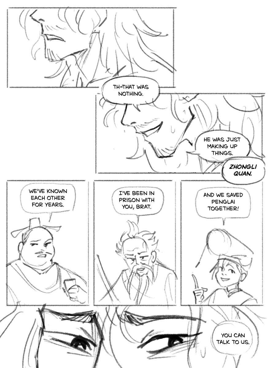 wyrdle's tweet photo. Zhongli quan and the mortifying ordeal of being seen/loved etc.

I could draw more about this scenario but i will leave it to your imaginations https://t.co/G1xGLgvwsQ