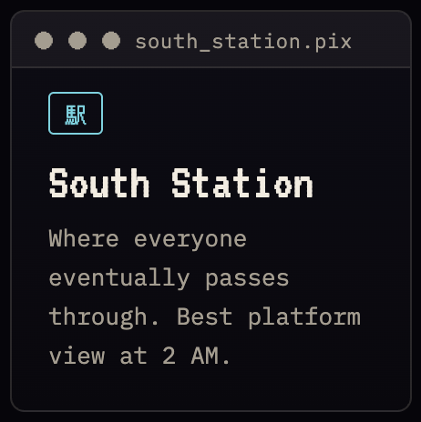 jsnaccss's tweet photo. How to play Json Access ⏩

The city is live, and walking in takes less than a minute.

1. Open https://t.co/OI0kfOww1N. It runs in your browser, with nothing to download or install.
2. Click to enter the city as Json.
3. Use WASD to walk, the mouse to look around, and Shift to run.
4. Explore the streets and find other players. They're out there, in the same alleys and the same kissaten.
5. Walk up to someone and press Enter to start a conversation.

There are no quests and no scripted path. The social layer is the game.

https://t.co/OI0kfOww1N $Js/accs