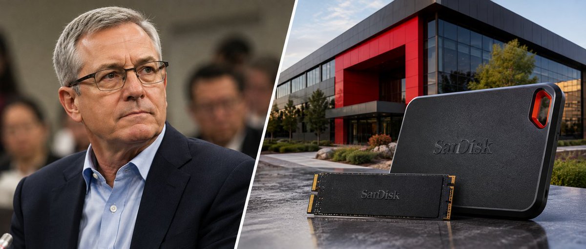 InsiderTrackX's tweet photo. SanDisk stock is up over 1,600 percent in the past year.

Its CEO just sold $105 million of stock in a single week anyway.

Here's what happened: https://t.co/qZrRChs2En