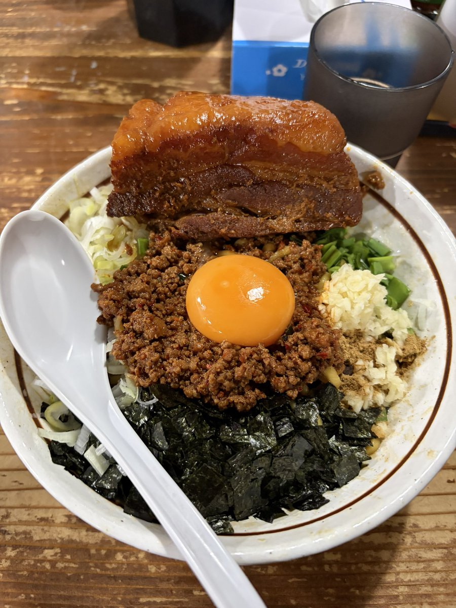 773RadioHappy's tweet photo. TLで眺めてた憧れの麺屋に行けて良かった https://t.co/8moX2FuLcQ