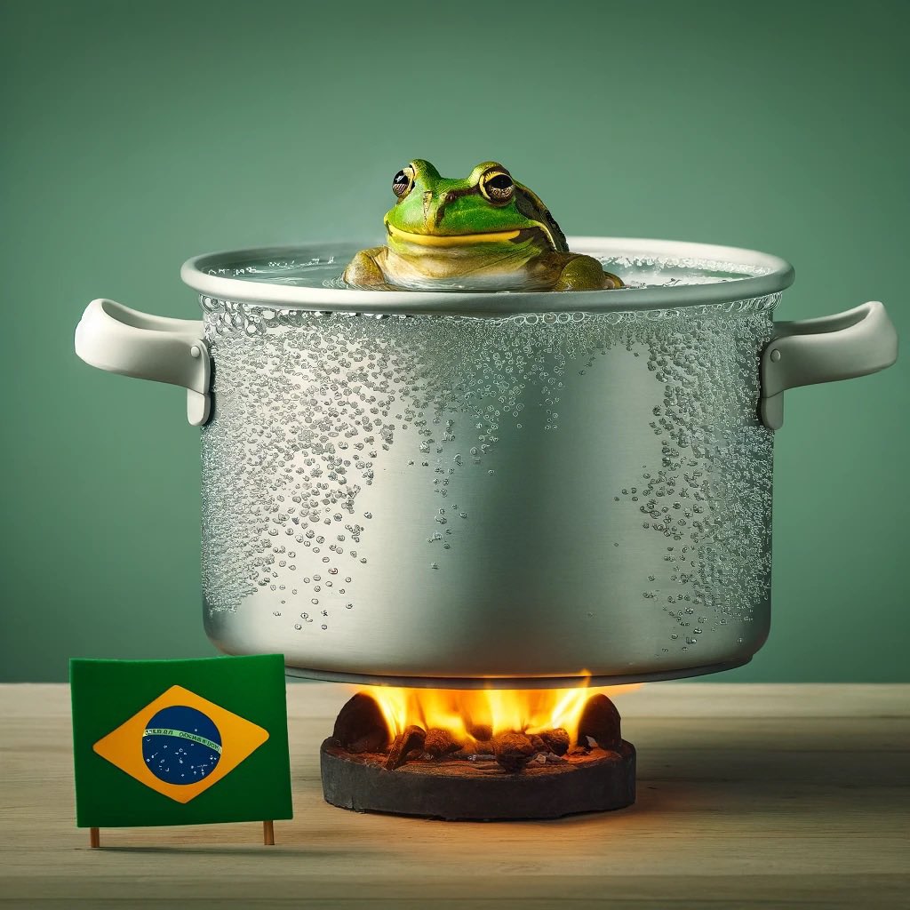 lontra_insights's tweet photo. PIB do Brasil: ~R$ 12,7 trilhões.

Arrecadação: ~R$ 5 trilhões.

Gastos: ~R$ 6 trilhões.

Juros da dívida: ~R$ 1 trilhão.

Dívida bruta: ~R$ 10 trilhões.

E ainda tem gente discutindo se o problema é “falta de arrecadação”.

A matemática não tem ideologia.

A conta simplesmente não fecha.