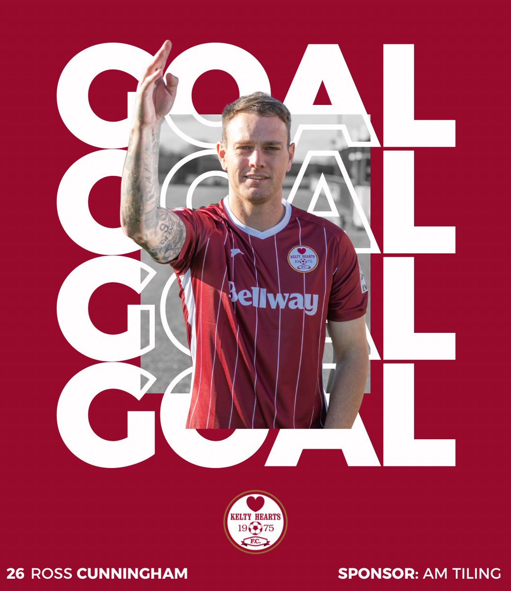 KeltyHeartsFC's tweet photo. 43’ | GOOOOOOOOOOAAAAALLLL
#1-1 | #KELMON https://t.co/WDiMSIaSKQ