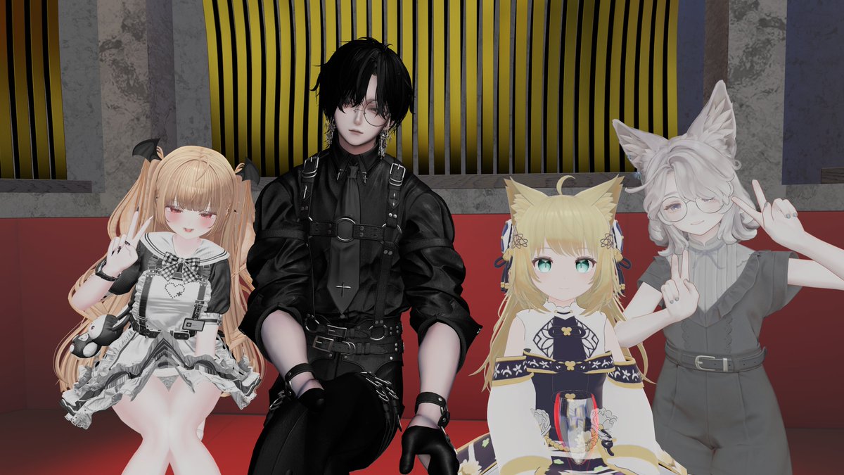 mamess0123's tweet photo. 性格真逆のコンビでカメリア。
波乱の予感しかしなかったけど、無事に終わりました。
楽しかった。
#CamelliaVRC https://t.co/NFnvE5GSk3