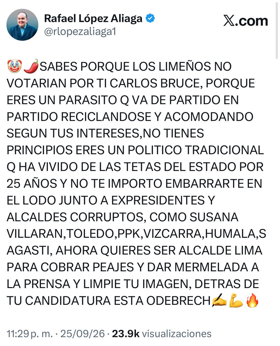 chifaentiffanys's tweet photo. Increíble que esta basura lidere las encuestas https://t.co/jYG0yNfItY