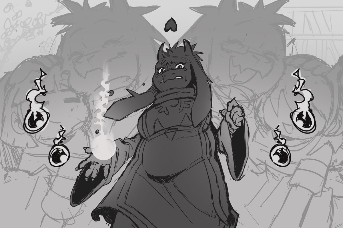 popocco_hime's tweet photo. WIP #undertale #deltarune #toriel https://t.co/CMwEVJSkDK
