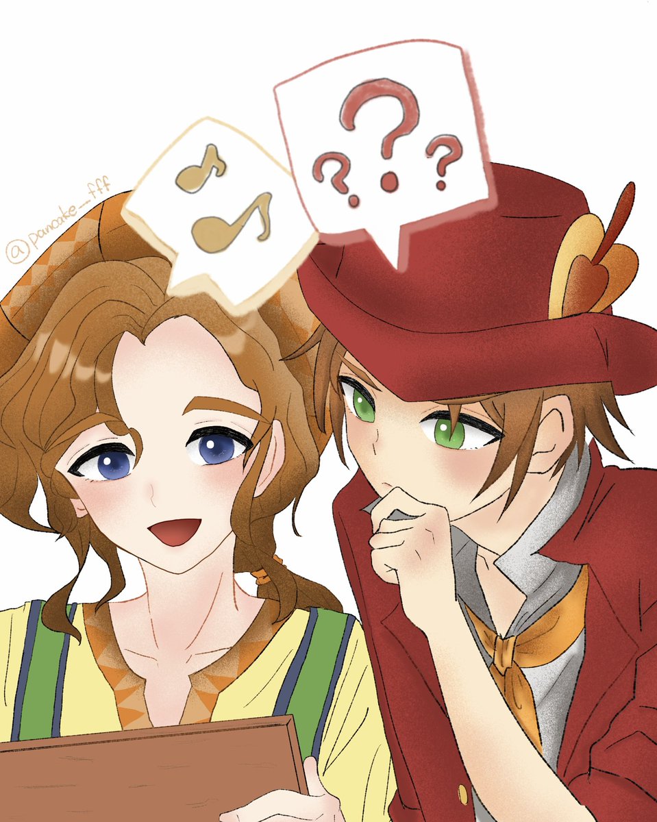 pancake_fff's tweet photo. アギくんとディルカ🎨
#牧場物語　#グラバザ https://t.co/rmjnsJ1ev0