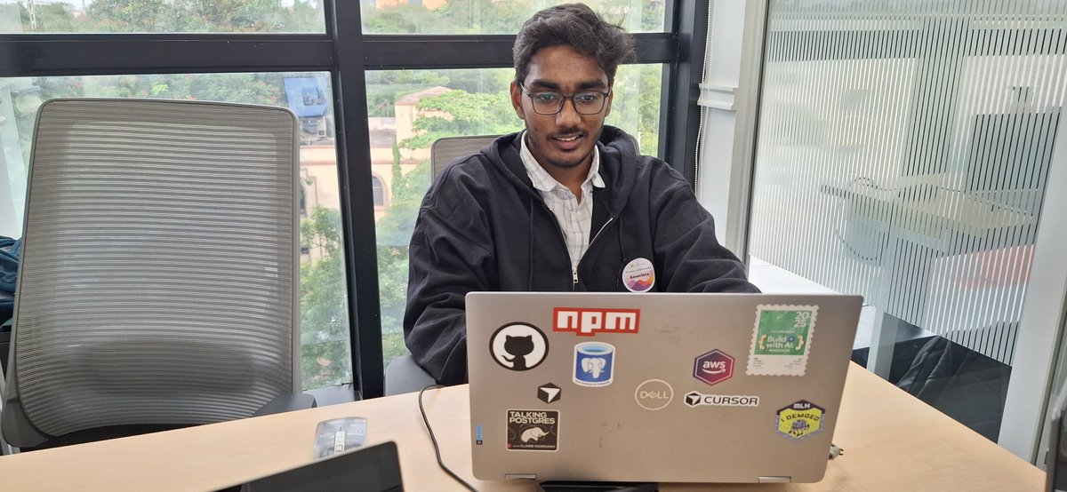 Varshith_code's tweet photo. Had an amazing time at the Google DeepMind Hackathon Hyderabad building Atlas Agent and exploring what’s possible with AI.

Big thanks to everyone at GDG Hyderabad, GDG Cloud Hyderabad, and the Google AI community for bringing builders together and creating such a great environment to build and learn. 

Special Thanks 🤩  to  @sivramshastri
@vadiamit @chauhan_nilay16 

#GoogleDeepMind #GDGHyderabad #AI #kaggle