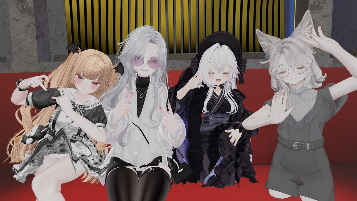 mamess0123's tweet photo. 性格真逆のコンビでカメリア。
波乱の予感しかしなかったけど、無事に終わりました。
楽しかった。
#CamelliaVRC https://t.co/NFnvE5GSk3