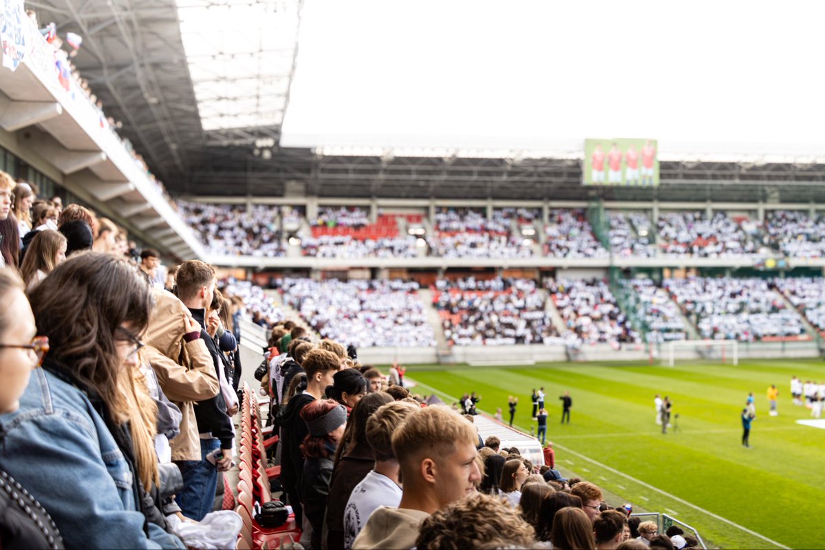 FfP_Global's tweet photo. Former Premier League and international defender Steven Caulker joined our @FfP_Global World Selection in Trnava, using his experience and platform to inspire over 18,000 young people.

#MatchForRespect #FootballForPeace https://t.co/P5Nkw7Bzn0