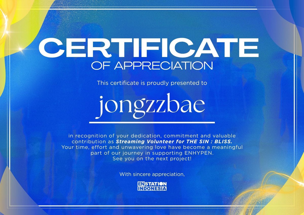 jongzzbae's tweet photo. Maaf baru up!😭
I'm so happy to be the part of this streaming volunteer with @ENSTATIONID! 
Makasih atas bimbingan, arahan dan kerja kerasnya, admins! Hopefully we can see each other again on the next cb! Thank u!🤍 https://t.co/35zWcGviIl