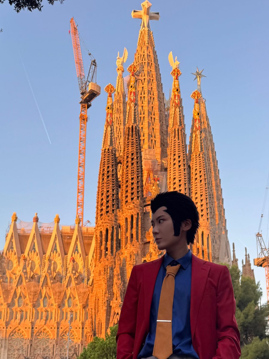 U_hokushin's tweet photo. 今年圣家堂封顶了 https://t.co/9Asyk5MErT