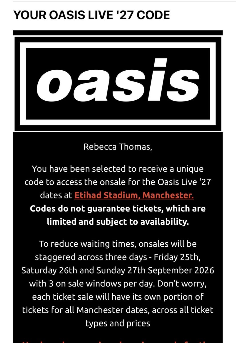 Becca_Thomasxx's tweet photo. Finally cried it in and got my oasis code https://t.co/DeGT2ZlCH3