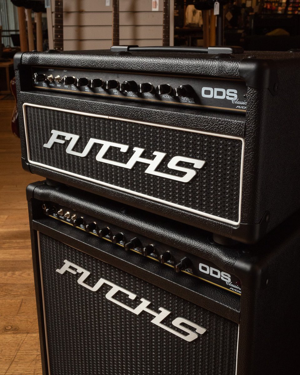 ChicagoMusicEx's tweet photo. https://t.co/cP3eILYUFt | Combo or head, 50W or 100W — which new Fuchs ODS Classic fits your rig? All in stock now at CME. Click, call, chat, or visit us today to shop the latest brand-new, used, or vintage amplifier arrivals! #CME #GuitarAmplifier #FuchsAudio #FuchsAmps https://t.co/zhguSctIQJ