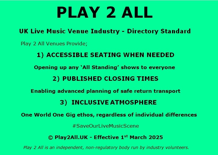 PLAY2ALLUK's tweet photo. @MerseyHour @carlisibar Emphasises need for clear  closing time policy. In extreme cases can be the difference between safe &amp; chanced return transport. 

In Live Music venue terms has been industry standard requirement for almost 2 years now for a kick off #Play2All #StopTheClosures https://t.co/AnnSw6pemV