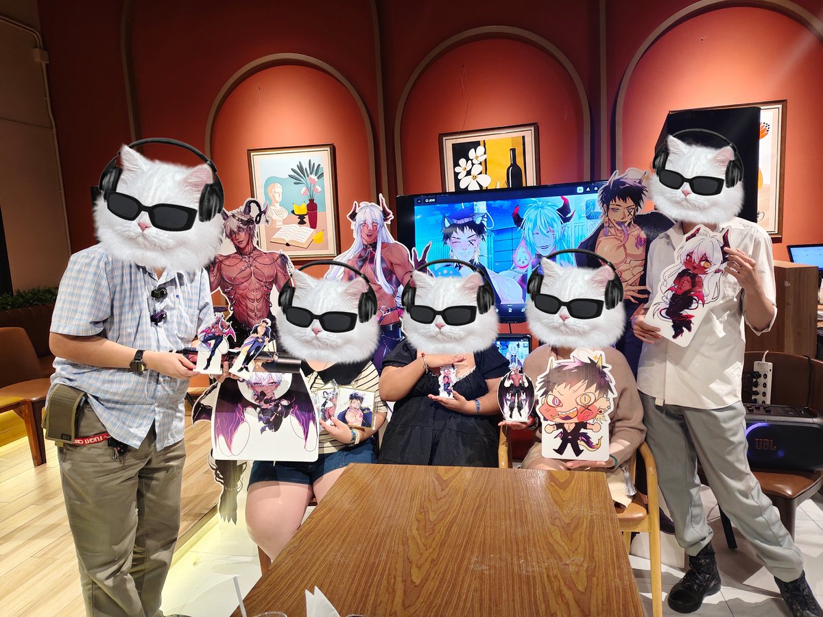 HookClub_Cafe's tweet photo. งานเลี้ยงสุดท้ายของปีนี้
ขอบคุณเหล่าผู้กล้าหาญที่บุกทะลวงน้ำมาร่วมงานยังดินแดนแห่งบาป
ขอให้ทุกคนเดินทางกลับอย่างปลอดภัยและไม่เจ็บไม่ป่วยนะคะ
รัก จาก Hook Club Cafe ❤️✨❤️
#HookClub69 https://t.co/6LkE4gVSPk