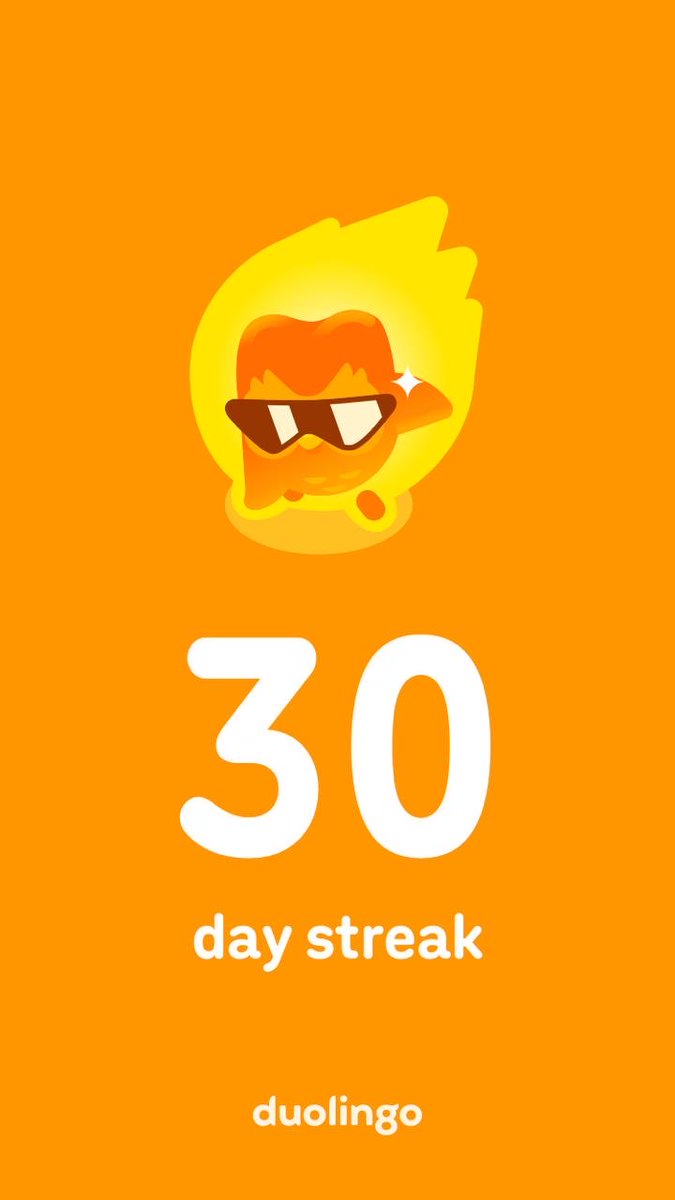 annetagore92's tweet photo. Consistency compounds! 😎😎
Next up 60 days! 
@duolingo https://t.co/jsqgZ4KJnY