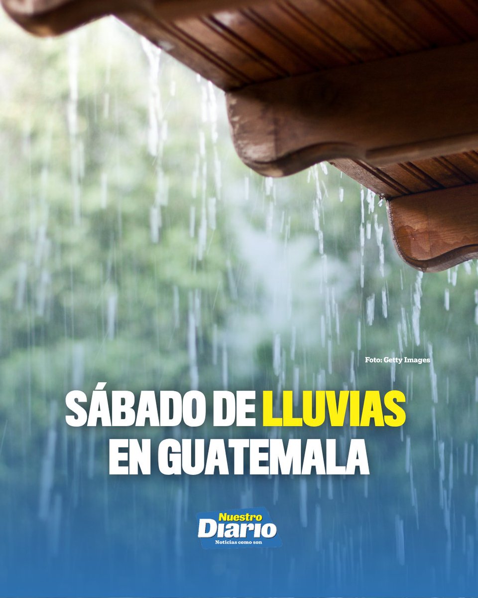 ⛈️ SÁBADO DE LLUVIAS EN GUATEMALA ⛈️ El INSIVUMEH prevé un ambiente cálido y húmedo, con nublados durante las primeras horas en la Franja Transversal del Nor…