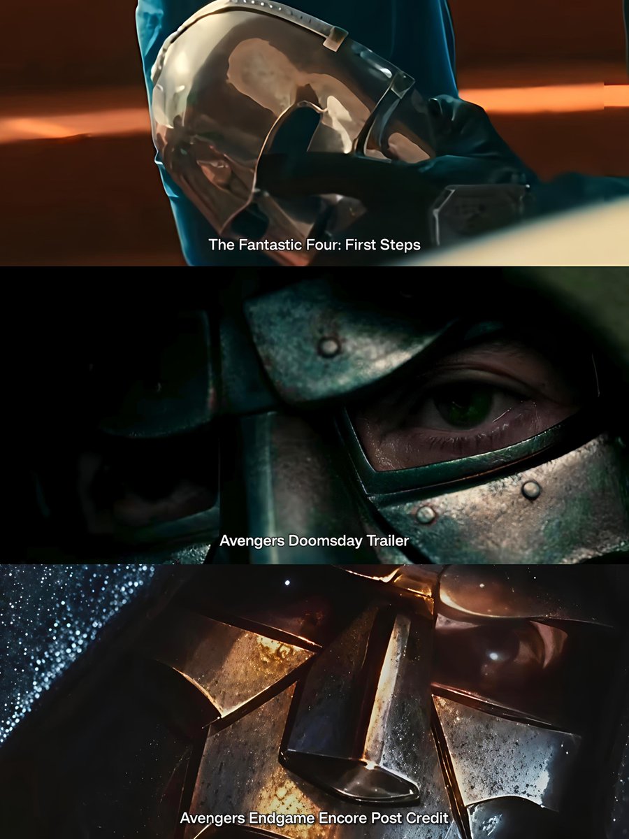 yowtfahhh's tweet photo. Why does Doom have a different mask every time he shows up? https://t.co/OJOlyWXzxp
