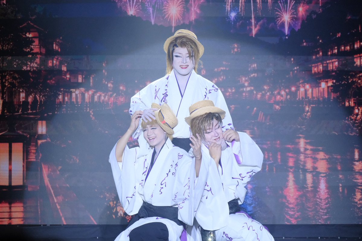 KBGK202310's tweet photo. 9月優伎座公演
本日もお芝居昼夜替えでお届けしました❗️
お昼の部では名作遊侠三代を、侃汐朗座長はじめ若手熱演に英儒座長、市二郎さんのベテラン陣が情愛深く応えました✨
明日は英儒座長活躍のお芝居二本立て😳
心よりお待ちしております❗️

26日(土)昼夜公演
昼　遊侠三代
夜　甲州三人男
ショー　いろは唄

27日(日)昼夜公演
昼　特選！定九郎破れ傘
夜　特選！磯の鮑の片思い〜平蔵の恋〜
ショー　第ゼロ感 　　

28日(月)千秋楽
昼夜公演
昼　千太郎変化
夜　三丁目の虎
ショー　This Is Me 　

#歌舞伎町劇場
#大衆演劇
#優伎座
#市川英儒
#市川侃汐朗
