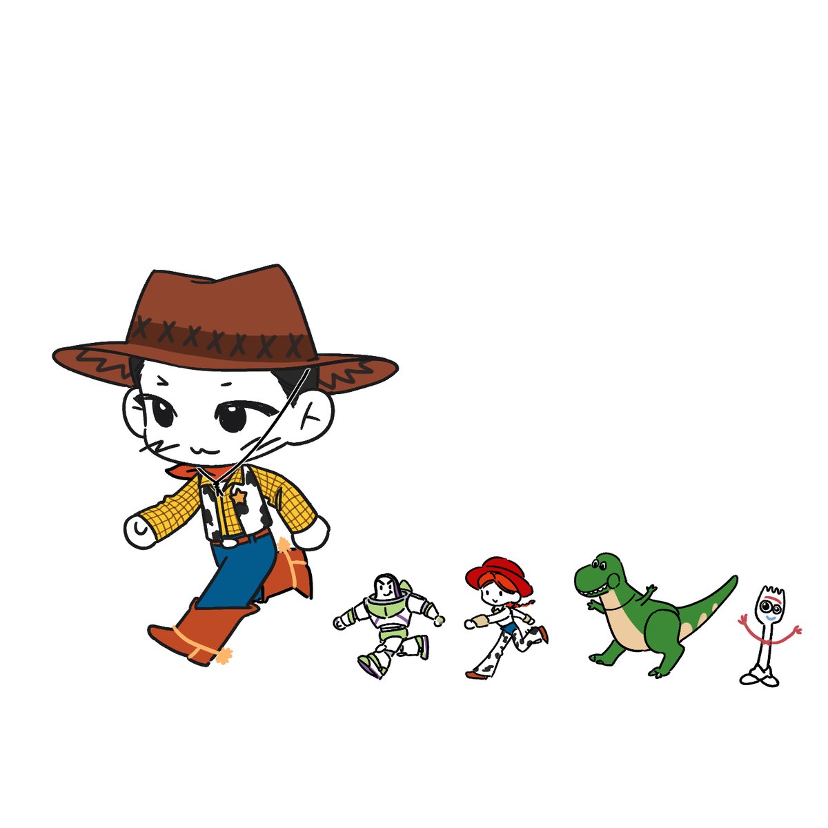 jinee8416's tweet photo. You've got a friend in me~🤠 https://t.co/8nLVs5isSe