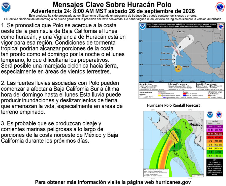 NHC_Pacific tweet picture
