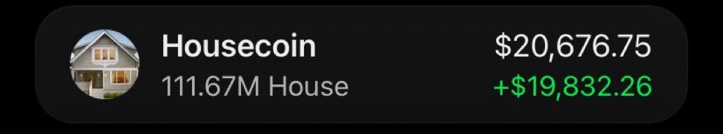 SOLANAMAST9's tweet photo. $HOUSE is making waves and delivering a massive run for my Alpha Telegram group 🚀🏆

The fam is celebrating as usual! 🥳🔥

Another move, another reason to keep your eyes on the Alpha. 👀⚡

CA: 3dMEcjM8s9PPPVsw9YxprmZnhYsnqKmhqghfaM1etA9q https://t.co/D6Sfm0O2Ma