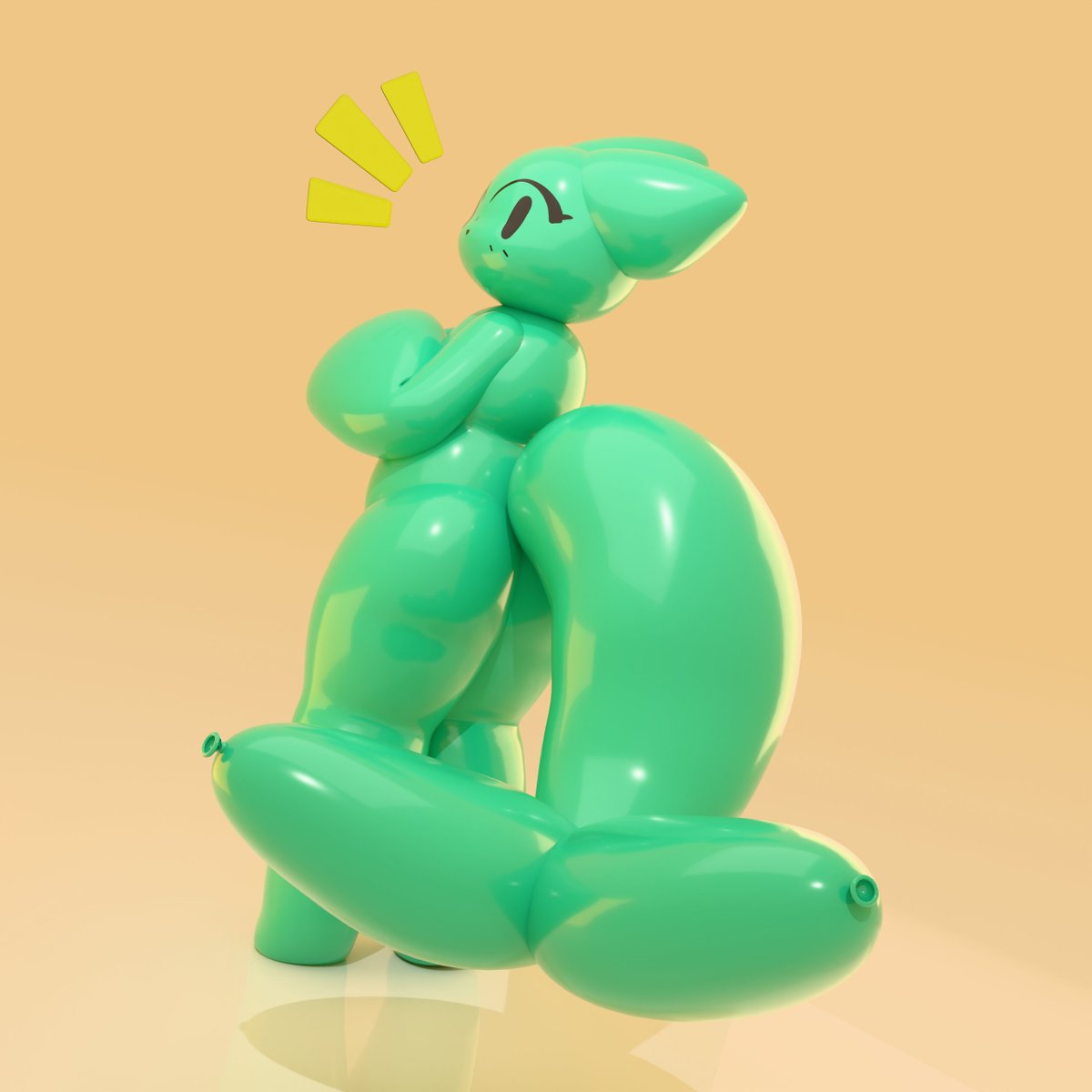 kattoredato's tweet photo. Not sure how to caption this other than "Merine more like balloon"

I really like giving my critters no mouths with some expressions, it makes them look cuter sometimes :3 https://t.co/scWwlxBMYq