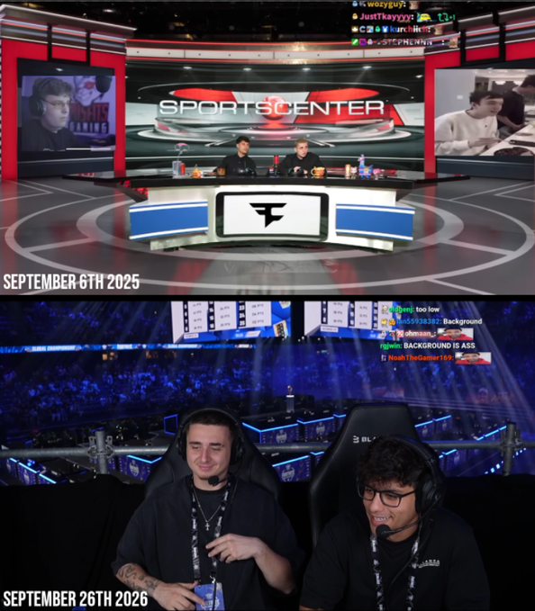UpdateStable's tweet photo. Last FNCS Globals vs Todays FNCS Globals https://t.co/rAuUUH9NSz
