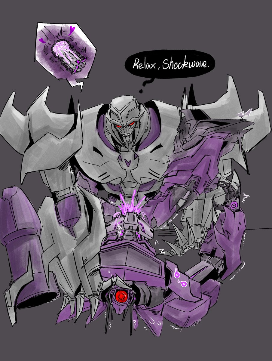 EOSON_DawnEnd's tweet photo. #Megatron #Shockwave #Megashock
近期画的最爽的一集 https://t.co/PPseoqlJxe