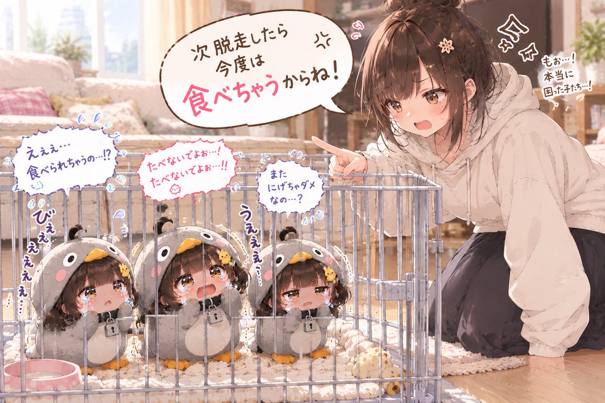 Gugumob's tweet photo. ばぶがが達はいなくなったもう1匹の仲間を探しに行きました
その時にはもう調理されていましたが……
#ググガガ
#gugugaga https://t.co/NyZuEc2wX2